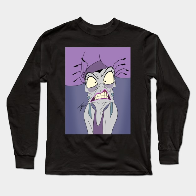 Yzma Long Sleeve T-Shirt by Tuckerjoneson13